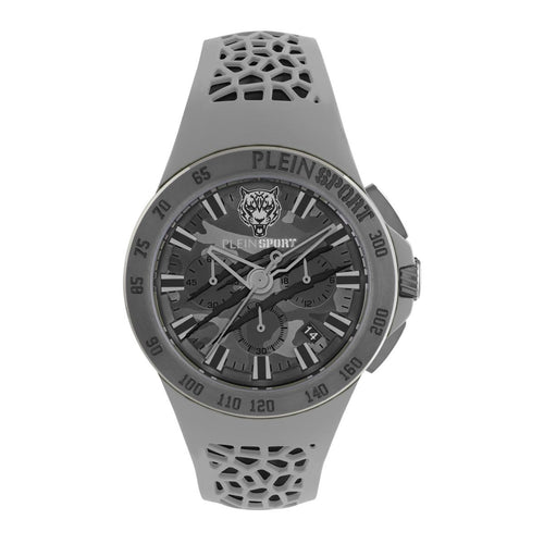 Plein Sport Herren Uhr Analog Quarz THUNDERSTORM CHRONO PSABA0523 Silikon