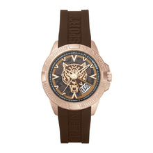 Laden Sie das Bild in den Galerie-Viewer, Plein Sport Herren Uhr Analog Quarz TOUCHDOWN PSFBA0323 Silikon