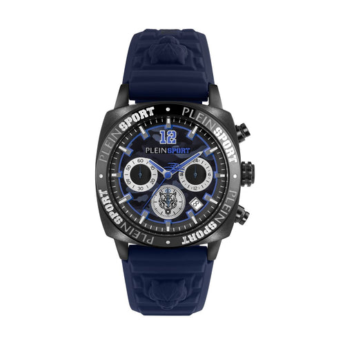 Plein Sport Herren Uhr Analog Quarz WILDCAT CHRONO PSGBA0323 Silikon