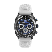 Laden Sie das Bild in den Galerie-Viewer, Plein Sport Herren Uhr Analog Quarz WILDCAT CHRONO PSGBA0823 Silikon