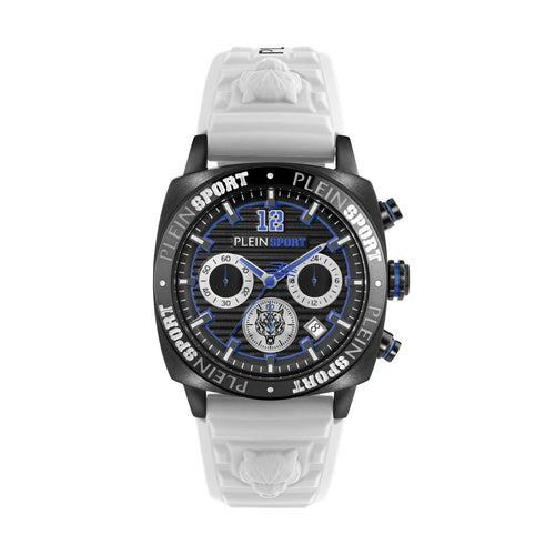 Plein Sport Herren Uhr Analog Quarz WILDCAT CHRONO PSGBA0823 Silikon