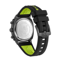 Laden Sie das Bild in den Galerie-Viewer, Plein Sport Herren Uhr Analog Quarz WILDCAT CHRONO PSGBA1023 Silikon
