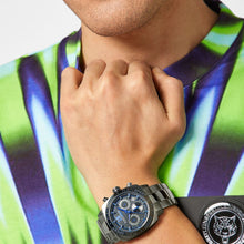 Laden Sie das Bild in den Galerie-Viewer, Plein Sport Herren Uhr Analog Quarz WILDCAT CHRONO PSGBA1323 Edelstahl
