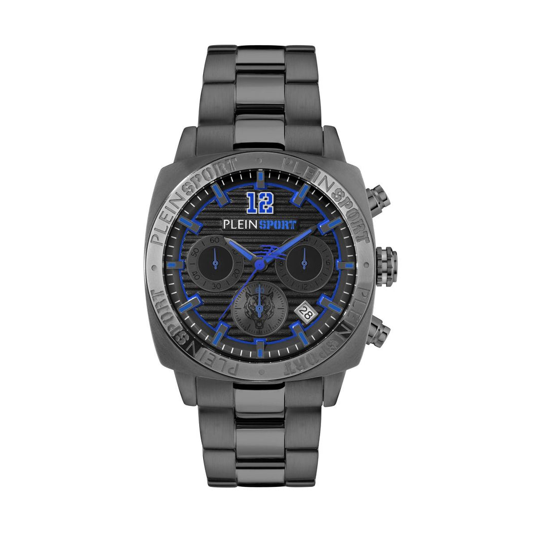 Plein Sport Herren Uhr Analog Quarz WILDCAT CHRONO PSGBA1323 Edelstahl