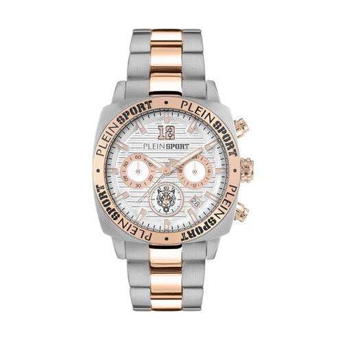 Plein Sport Herren Uhr Analog Quarz WILDCAT CHRONO PSGBA1423 Edelstahl