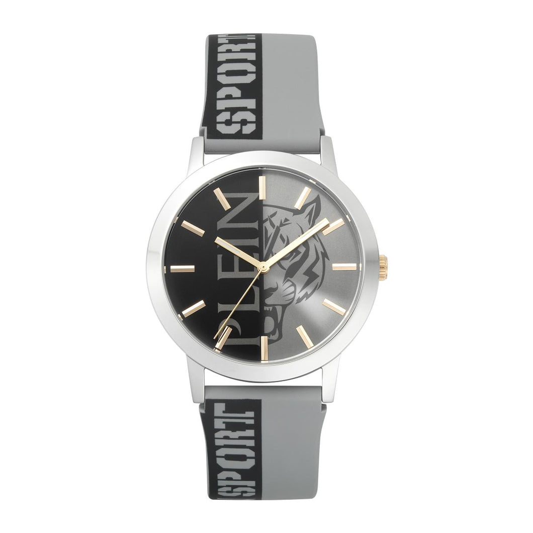 Plein Sport Herren Uhr Analog Quarz LEGEND PSLBA0123 Silikon
