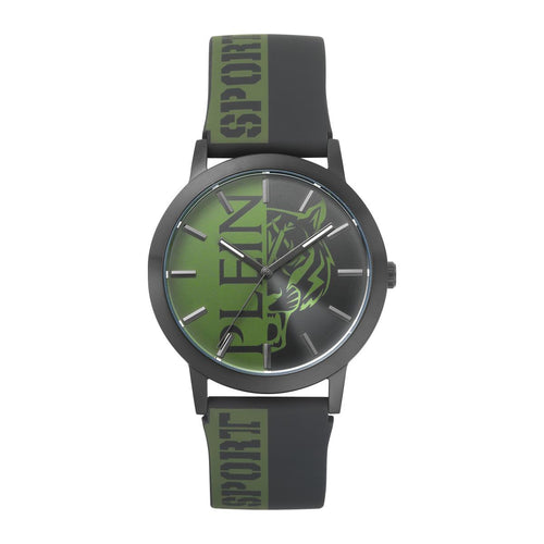 Plein Sport Herren Uhr Analog Quarz LEGEND PSLBA0523 Silikon