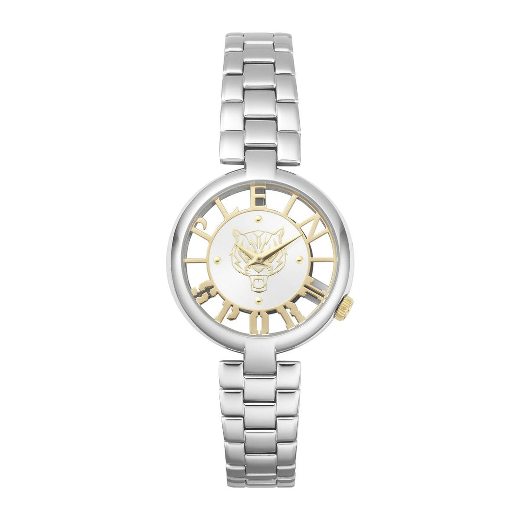 Plein Sport Damen Uhr Analog Quarz TIGER LUXE PSMBA0123 Edelstahl