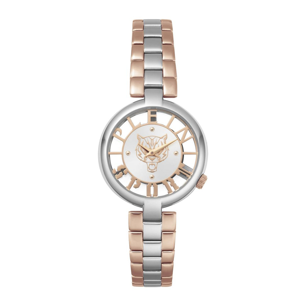 Plein Sport Damen Uhr Analog Quarz TIGER LUXE PSMBA0423 Edelstahl