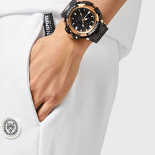 Laden Sie das Bild in den Galerie-Viewer, Plein Sport Herren Uhr Analog Digital Quarz COMBAT PSNBA0323 Silikon