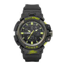 Laden Sie das Bild in den Galerie-Viewer, Plein Sport Herren Uhr Analog Digital Quarz COMBAT PSNBA0423 Silikon