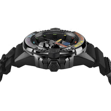 Laden Sie das Bild in den Galerie-Viewer, Philipp Plein Herren Uhr Analog Quarz $KULL schwarz PWAAA0621 Silikon