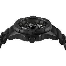 Laden Sie das Bild in den Galerie-Viewer, Philipp Plein Herren Uhr Analog Quarz $KULL schwarz PWAAA0721 Silikon