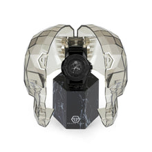 Laden Sie das Bild in den Galerie-Viewer, Philipp Plein Herren Uhr Analog Quarz $KULL schwarz PWAAA0721 Silikon