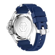 Laden Sie das Bild in den Galerie-Viewer, Philipp Plein Herren Uhr Analog Quarz THE $KULL CARBON FIBER PWAAA1722 Silikon