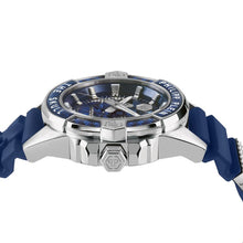 Laden Sie das Bild in den Galerie-Viewer, Philipp Plein Herren Uhr Analog Quarz THE $KULL CARBON FIBER PWAAA1722 Silikon