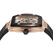 Laden Sie das Bild in den Galerie-Viewer, Philipp Plein Herren Uhr Automatik $KELETON bicolor PWBAA0121 Silikon