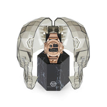 Laden Sie das Bild in den Galerie-Viewer, Philipp Plein Unisex Uhr Digital Quarz THE G.O.A.T Roségold PWFAA0421 Edelstahl