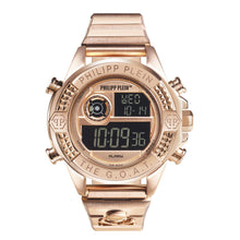 Laden Sie das Bild in den Galerie-Viewer, Philipp Plein Unisex Uhr Digital Quarz THE G.O.A.T Roségold PWFAA0421 Edelstahl