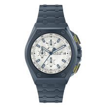 Laden Sie das Bild in den Galerie-Viewer, Philipp Plein Herren Uhr Chrono Quarz PLEIN EXTREME blau PWGAA0721 Edelstahl