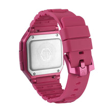 Laden Sie das Bild in den Galerie-Viewer, Philipp Plein Damen Uhr Digital Quarz HYPER SHOCK Pink PWHAA0121 Silikon