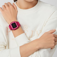 Laden Sie das Bild in den Galerie-Viewer, Philipp Plein Damen Uhr Digital Quarz HYPER SHOCK Pink PWHAA0121 Silikon