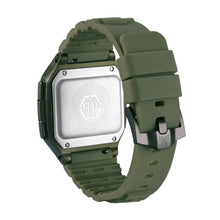 Laden Sie das Bild in den Galerie-Viewer, Philipp Plein Herren Uhr Digital Quarz HYPER SHOCK grün PWHAA0421 Silikon