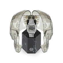 Laden Sie das Bild in den Galerie-Viewer, Philipp Plein Unisex Uhr Digital Quarz HYPER SHOCK silber PWHAA0521 Edelstahl
