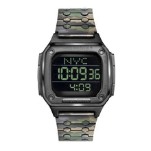 Laden Sie das Bild in den Galerie-Viewer, Philipp Plein Herren Uhr Digital Quarz HYPER SHOCK gun camo  PWHAA0921 Edelstahl