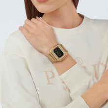 Laden Sie das Bild in den Galerie-Viewer, Philipp Plein Herren Uhr Digital Quarz HYPER SHOCK gold camo PWHAA1021 Edelstahl
