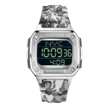Laden Sie das Bild in den Galerie-Viewer, Philipp Plein Unisex Uhr Digital Quarz HYPER SHOCK silber PWHAA1522 Silikon
