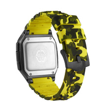 Laden Sie das Bild in den Galerie-Viewer, Philipp Plein Unisex Uhr Digital Quarz HYPER SHOCK schwarz PWHAA1722 Silikon