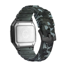 Laden Sie das Bild in den Galerie-Viewer, Philipp Plein Unisex Uhr Digital Quarz HYPER SHOCK schwarz PWHAA1822 Silikon