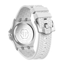 Laden Sie das Bild in den Galerie-Viewer, Philipp Plein Damen Uhr Analog Quarz PLEIN EXTREME LADY Weiss PWJAA0122 Silikon