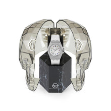 Laden Sie das Bild in den Galerie-Viewer, Philipp Plein Damen Uhr Analog Quarz PLEIN EXTREME LADY Weiss PWJAA0122 Silikon