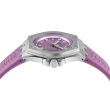 Laden Sie das Bild in den Galerie-Viewer, Philipp Plein Damen Uhr Analog Quarz PLEIN EXTREME LADY Lila PWJAA0222 Silikon