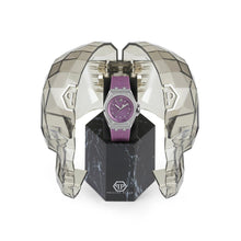 Laden Sie das Bild in den Galerie-Viewer, Philipp Plein Damen Uhr Analog Quarz PLEIN EXTREME LADY Lila PWJAA0222 Silikon