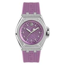 Laden Sie das Bild in den Galerie-Viewer, Philipp Plein Damen Uhr Analog Quarz PLEIN EXTREME LADY Lila PWJAA0222 Silikon