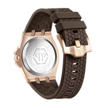 Laden Sie das Bild in den Galerie-Viewer, Philipp Plein Damen Uhr Analog Quarz PLEIN EXTREME LADY rose PWJAA0422 Silikon