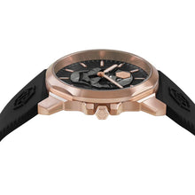 Laden Sie das Bild in den Galerie-Viewer, Philipp Plein Herren Uhr Analog Quarz THE $KULL KING Rosé PWLAA0222 Silikon