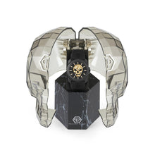 Laden Sie das Bild in den Galerie-Viewer, Philipp Plein Herren Uhr Analog Quarz THE $KULL KING schwarz PWLAA0322 Silikon