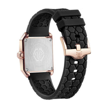 Laden Sie das Bild in den Galerie-Viewer, Philipp Plein Damen Uhr Analog Quarz OFFSHORE SQUARE PWMAA0222 Silikon