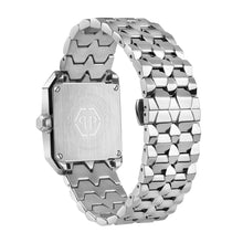 Laden Sie das Bild in den Galerie-Viewer, Philipp Plein Damen Uhr Analog Quarz OFFSHORE SQUARE PWMAA0422 Edelstahl