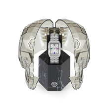 Laden Sie das Bild in den Galerie-Viewer, Philipp Plein Damen Uhr Analog Quarz OFFSHORE SQUARE PWMAA0422 Edelstahl