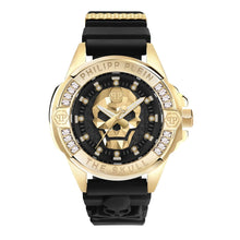 Laden Sie das Bild in den Galerie-Viewer, Philipp Plein Unisex Uhr Analog Quarz THE $KULL GENDERLESS PWNAA0122 Silikon