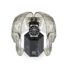 Laden Sie das Bild in den Galerie-Viewer, Philipp Plein Herren Uhr Analog Quarz THE $KULL DIVER PWOAA0122 Silikon