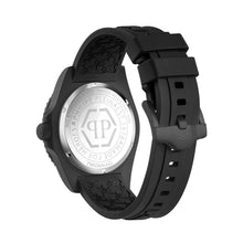 Laden Sie das Bild in den Galerie-Viewer, Philipp Plein Herren Uhr Analog Quarz THE $KULL DIVER PWOAA0422 Silikon