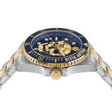 Laden Sie das Bild in den Galerie-Viewer, Philipp Plein Herren Uhr Analog Quarz THE $KULL DIVER PWOAA0722 Edelstahl