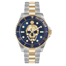 Laden Sie das Bild in den Galerie-Viewer, Philipp Plein Herren Uhr Analog Quarz THE $KULL DIVER PWOAA0722 Edelstahl