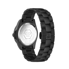 Laden Sie das Bild in den Galerie-Viewer, Philipp Plein Herren Uhr Analog Quarz THE $KULL DIVER PWOAA0922 Edelstahl